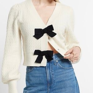 Express | Bow Cardigan